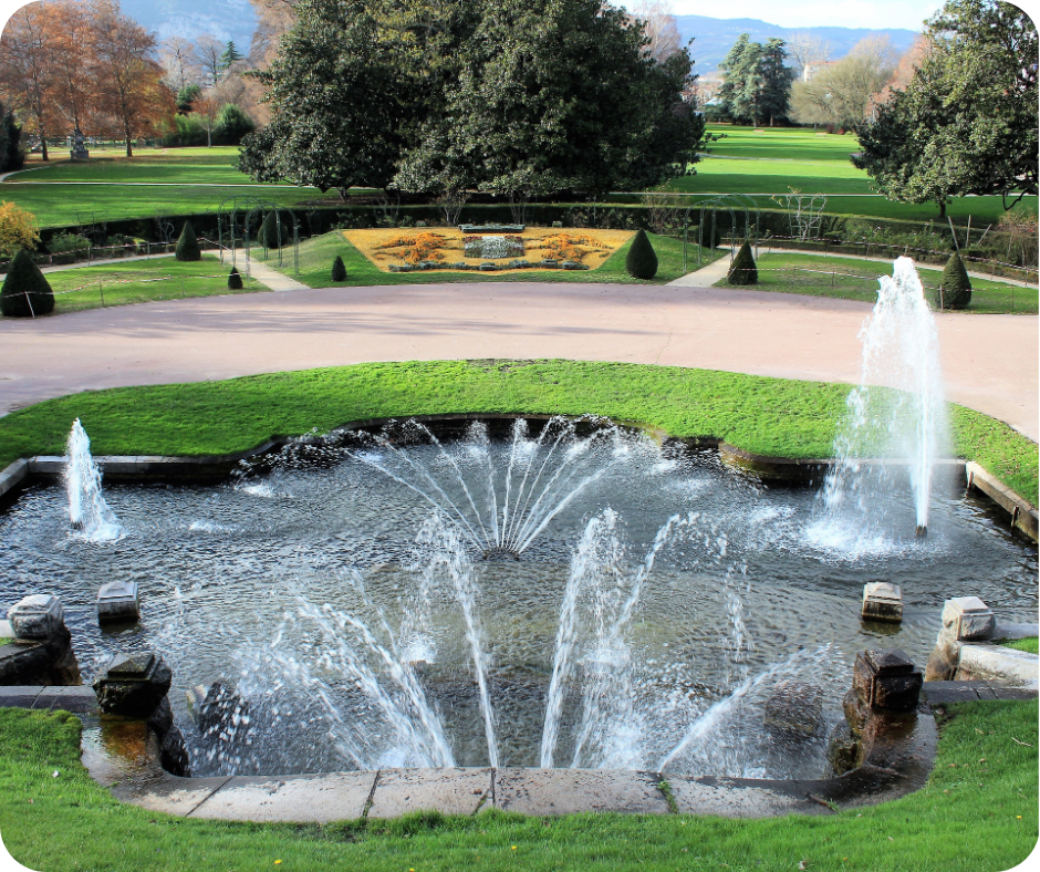 Le jardin public de Valence (Drome)